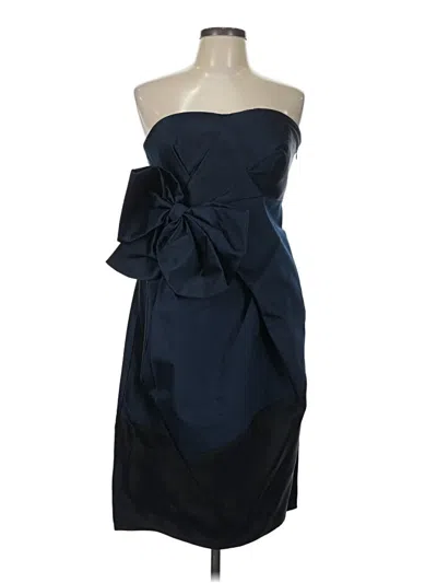 Pre-owned Bill Blass Cocktail Dress In Blue