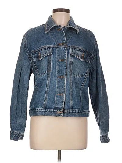 Pre-owned Bill Blass Denim Jacket In Blue