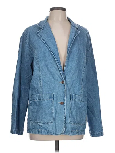 Pre-owned Bill Blass Denim Jacket In Blue