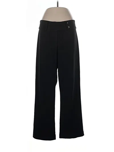 Pre-owned Bill Blass Dress Pants In Black