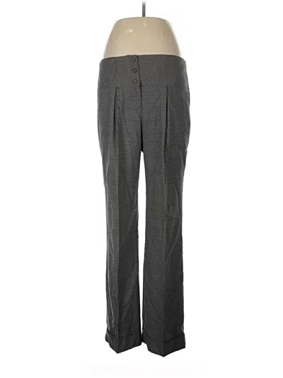 Pre-owned Bill Blass Dress Pants In Gray