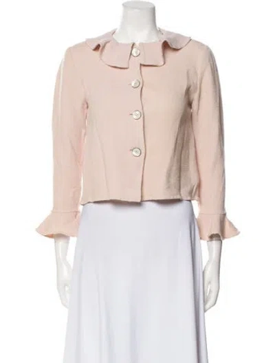 Pre-owned Bill Blass Evening Jacket In Pink