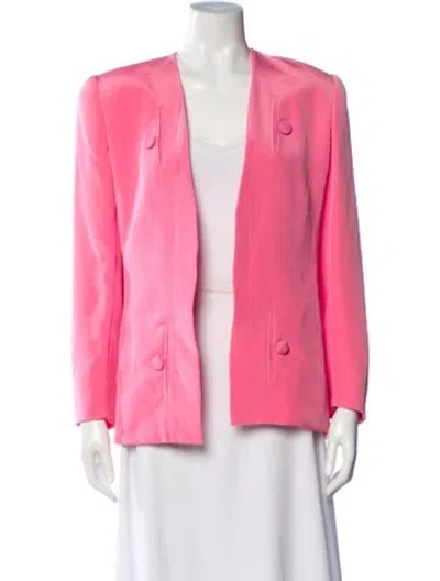 Pre-owned Bill Blass Evening Jacket In Pink