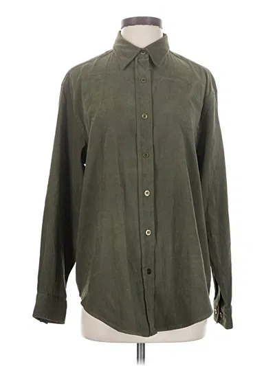 Pre-owned Bill Blass Fleece Jacket In Green