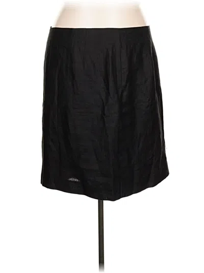 Pre-owned Bill Blass Formal Skirt In Black