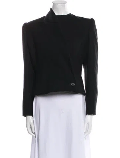 Pre-owned Bill Blass Jacket In Black