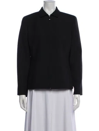 Pre-owned Bill Blass Jacket In Black