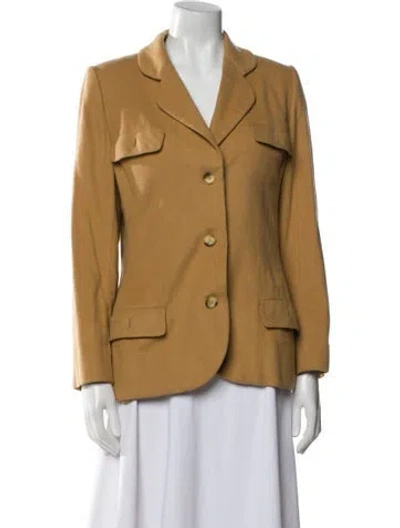 Pre-owned Bill Blass Jacket In Brown