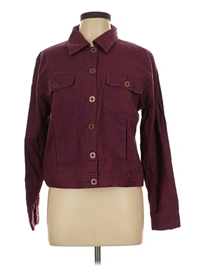 Pre-owned Bill Blass Jacket In Burgundy