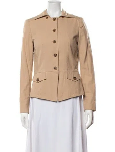 Pre-owned Bill Blass Jacket In Neutrals