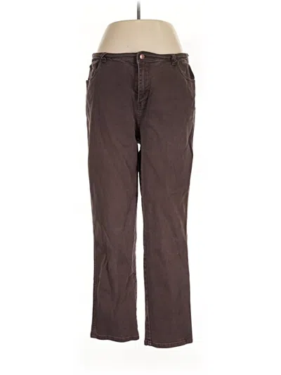 Pre-owned Bill Blass Jeans In Brown