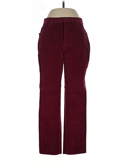 Pre-owned Bill Blass Jeans In Burgundy