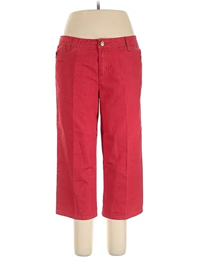 Pre-owned Bill Blass Jeans In Red