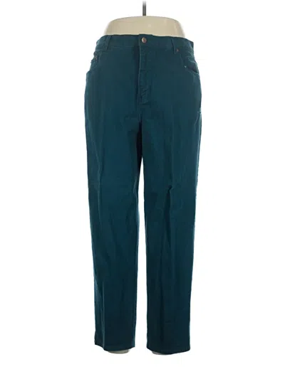 Pre-owned Bill Blass Jeans In Teal