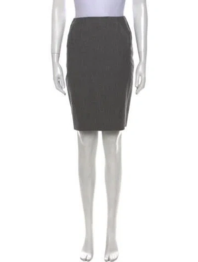 Pre-owned Bill Blass Knee-length Skirt In Green