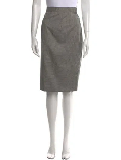 Pre-owned Bill Blass Knee-length Skirt In Multi