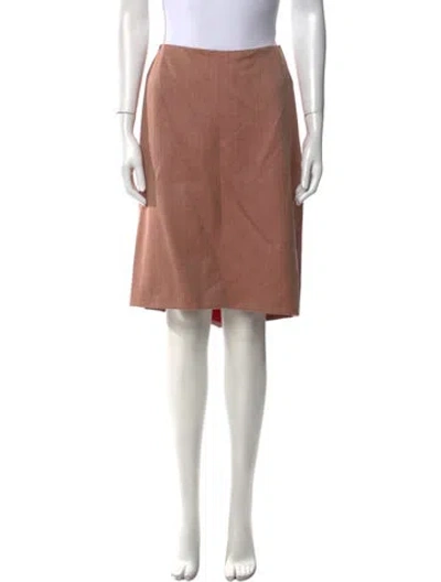 Pre-owned Bill Blass Knee-length Skirt In Pink