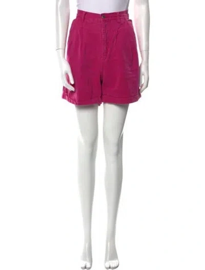 Pre-owned Bill Blass Mini Shorts In Pink