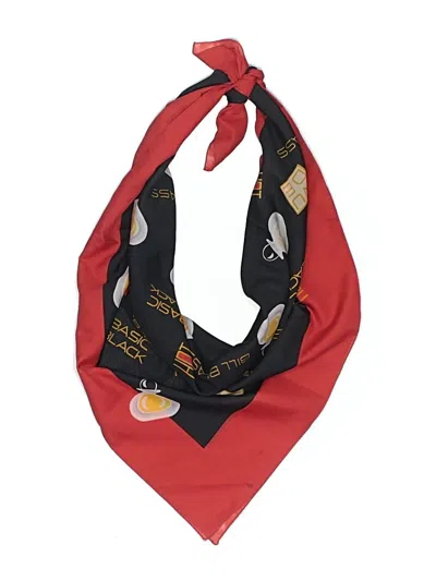 Pre-owned Bill Blass Scarf In Burgundy