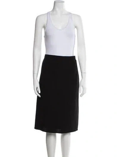Pre-owned Bill Blass Skirt Suit In Black