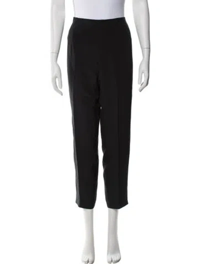 Pre-owned Bill Blass Straight Leg Pants In Gray