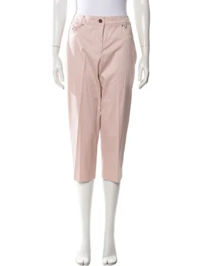 Pre-owned Bill Blass Straight Leg Pants W/ Tags In Pink