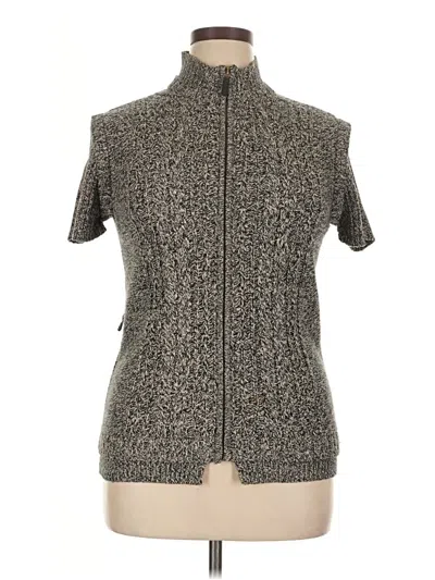 Pre-owned Bill Blass Sweater Vest In Gray