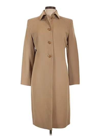 Pre-owned Bill Blass Trenchcoat In Brown