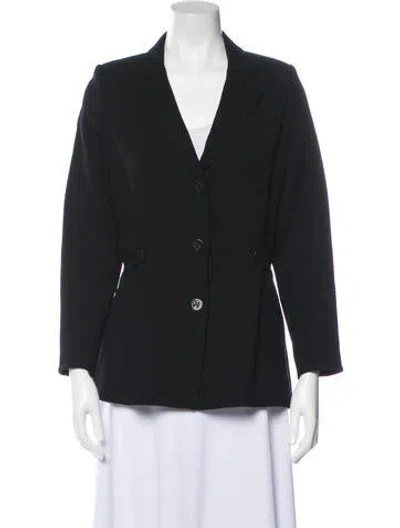 Pre-owned Bill Blass Vintage 1970's Blazer In Black