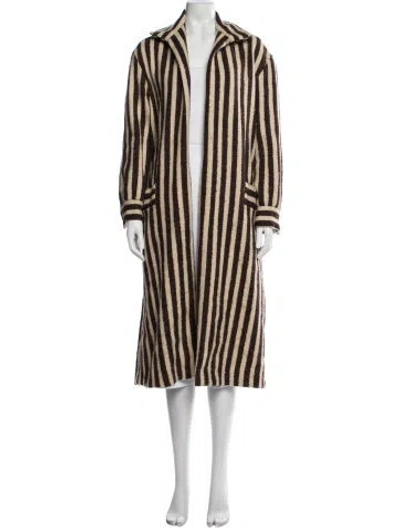 Pre-owned Bill Blass Vintage 1970's Coat In Brown