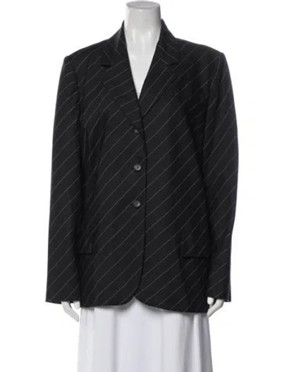 Pre-owned Bill Blass Vintage 1980's Blazer In Black