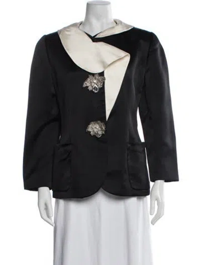 Pre-owned Bill Blass Vintage 1980's Blazer In Multi