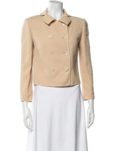 Pre-owned Bill Blass Vintage 1980's Blazer In Neutrals