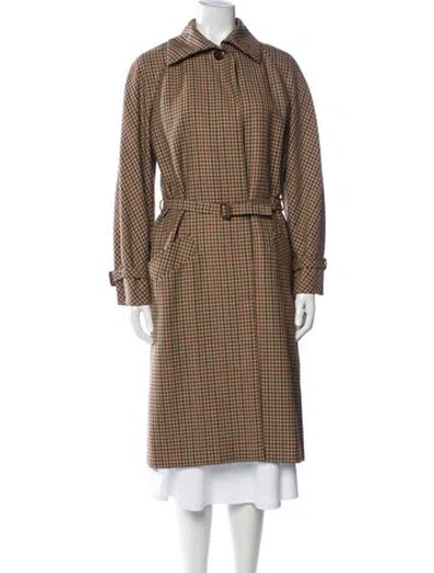 Pre-owned Bill Blass Vintage 1980's Coat In Brown