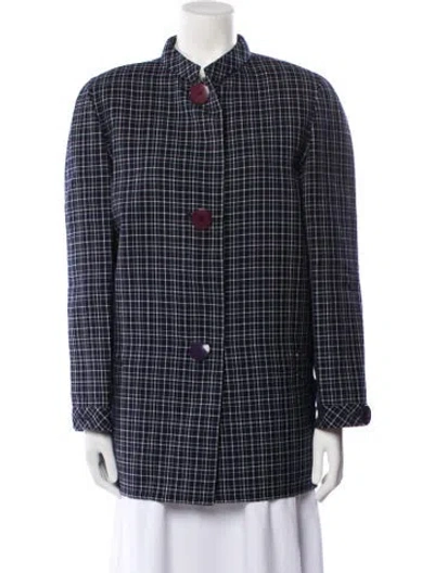 Pre-owned Bill Blass Vintage 1980's Coat In Multi