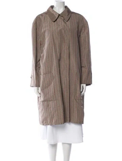 Pre-owned Bill Blass Vintage 1980's Coat In Neutral