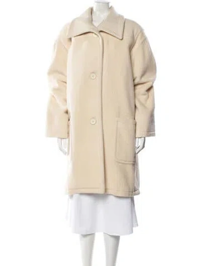 Pre-owned Bill Blass Vintage 1980's Coat In Neutral