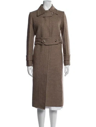 Pre-owned Bill Blass Vintage 1980's Coat In Neutrals