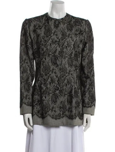 Pre-owned Bill Blass Vintage 1980's Evening Jacket In Multi