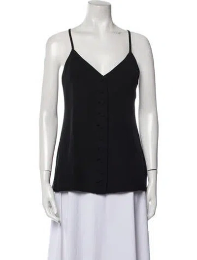 Pre-owned Bill Blass Vintage 1980's Top In Black