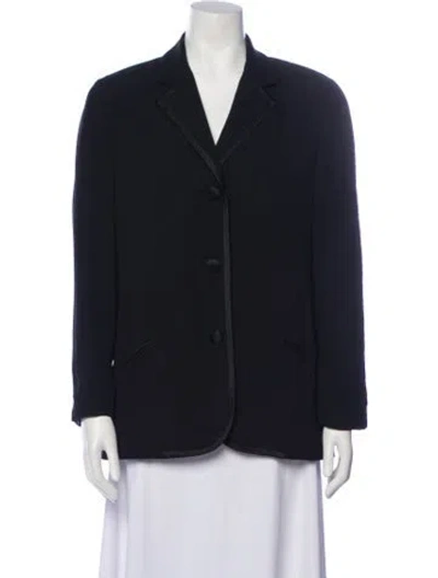 Pre-owned Bill Blass Vintage 1990's Blazer In Black