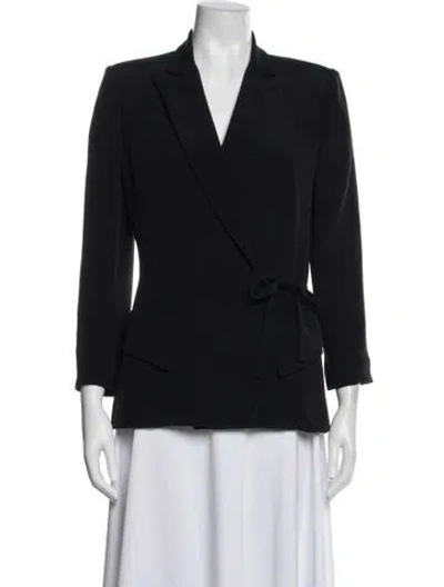 Pre-owned Bill Blass Vintage 1990's Blazer In Black