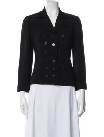 Pre-owned Bill Blass Vintage 1990's Blazer In Black