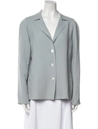 Pre-owned Bill Blass Vintage 1990's Blazer In Blue