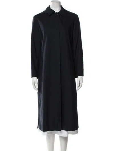 Pre-owned Bill Blass Vintage 1990's Coat In Blue