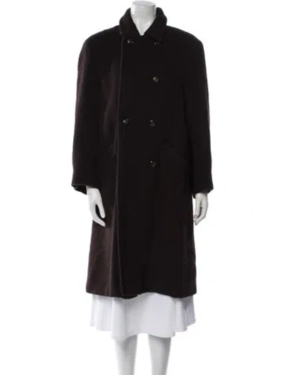 Pre-owned Bill Blass Vintage 1990's Coat In Brown