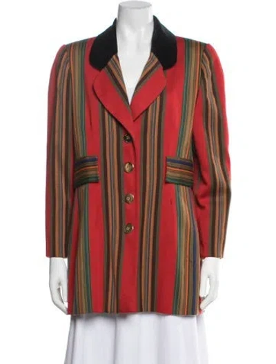 Pre-owned Bill Blass Vintage 1990's Coat In Multi