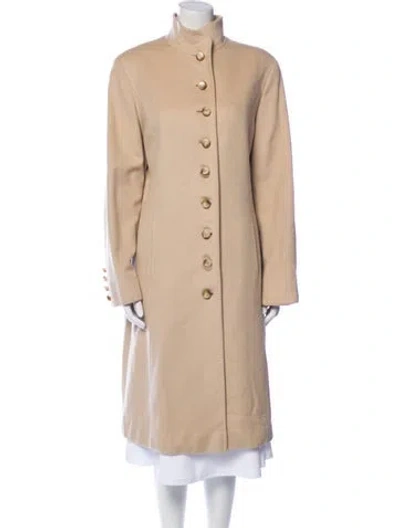 Pre-owned Bill Blass Vintage 1990's Coat In Neutral