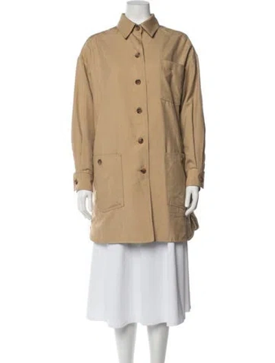 Pre-owned Bill Blass Vintage 1990's Coat In Neutrals