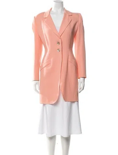 Pre-owned Bill Blass Vintage 1990's Coat In Pink